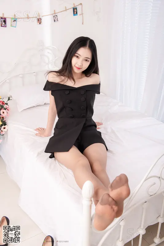[SSA丝社]超清写真 No.146 文娟黑色连体裤 - SSA丝社